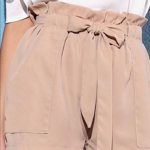 Nasty Gal Shorts - BLACK Paper bag Waist Shorts Nasty Gal Shorts - BLACK Paper bag Waist Shorts